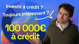 Investir à crédit - 100 000€ en SCPI