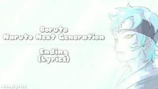 Boruto: Naruto Next Generation Ending 7 (POLARIS - HITORIE) Lyrics video