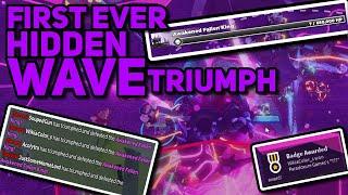 FIRST EVER HIDDEN WAVE TRIUMPH | Tower Defense Simulator