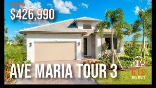 NEW CONSTRUCTION TOUR 3 | LUXURY HOMES  IN AVE MARIA, FL | 3 BED | 2.5 BATH #LUXURYHOMETOUR