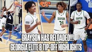 GRAYSON HAS RELOADED !!! Grayson v. Wilson Aca. Georgia Elite 8 Tip-Off Highlights