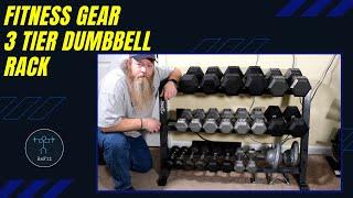 Fitness Gear 3 Tier Dumbbell Rack