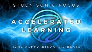 Accelerated Learning - 12Hz Alpha Brainwaves Binaural Beats for Fast Learning and Reduce Stress