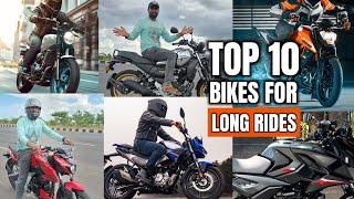 Top 10 Best Bikes For Long Rides & Touring in 125cc to 450cc in India @srikanthmototech