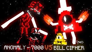 Anomaly 7000 vs Bill Cipher | Minecraft Animation