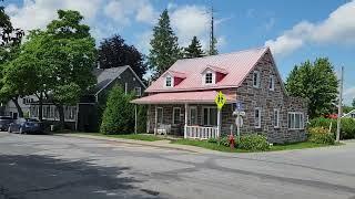 Driving in the countryside of Canada/Inside a Beautiful Quebec Village # canada #montana #slowliving