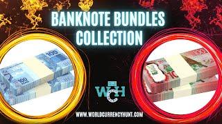 Summer Bank Notes Bundle Collection You Don't See These Too Often! Very Special Banknotes Collection