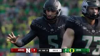 Oregon Dynasty - #9 Nebraska Cornhuskers Vs. #11 Oregon Ducks - CFM - Livestream - Full Game