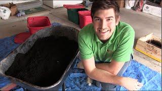 Harvesting 150 POUNDS of Worm Castings A.K.A Black Gold!