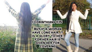 a woman's hair is her glory (1 Corinthians 11:15 ) Women's long hair in the Bible