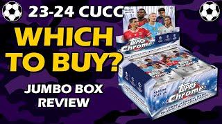 2023-24 Topps Chrome UEFA Jumbo Box Soccer Review