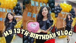 My 13th Birthday Vlog//Saanvi's wonderland