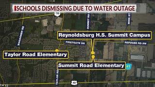 Three Reynoldsburg schools stop classes due to water outage