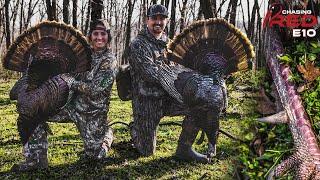 Redemption On Two STUD Long Beards, Once In A Lifetime Turkey Hunt #hunting #turkeyhunting