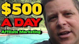 $300 - $500 a day with affiliate marketing - super easy for beginners + Marcus' Secret Weapon :-)