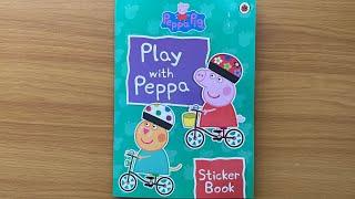 Part 1: Play with Peppa - Peppa Pig Sticker Activity Book for Children and Toddlers