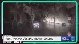 Louisiana recovering from Francine