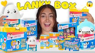 UNBOXING 100 *MYSTERY* LANKY BOX TOYS!*rare finds*