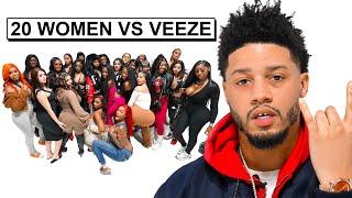 20 WOMEN VS 1 RAPPER: VEEZE