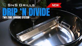 Slow 'N Sear Drip 'N Divide Cooking System - Best BBQ Accessories