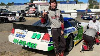 drive in a NASCAR late model stock car