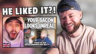 British Guy Reacts to L3WG Reacting to my American BLT!