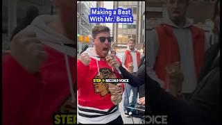 Making a beat with Mr BEAST!