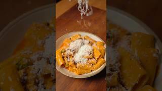 Chili Oil Vodka Pasta #tablefortwo #tablefor2 #shorts #chilioilvodkapasta