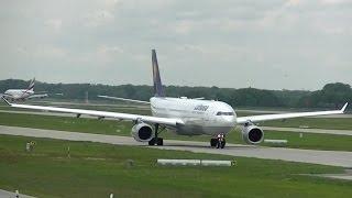 Lufthansa Airbus A-330 Flight LH410 from Munich / München to New York JFK D-AIKE