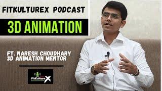 FitKultureX || About 3D Animation || Ft. Naresh Choudhary