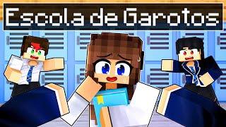 MENINA em uma ESCOLA de GAROTOS no Minecraft ◂Miika▸