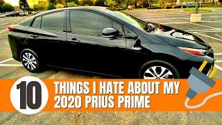 10 things I HATE about my 2020 Toyota Prius Prime XLE