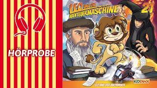 Leo und die Abenteuermaschine - Leo und der Buchdruck  - EXTRALANGE Hörprobe