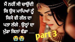 ਅਸਲ ਸੁਹਾਗ ਰਾਤ ਭਾਗ -3 । suvichar in punjabi । punjabi  story time ।  @1akahani