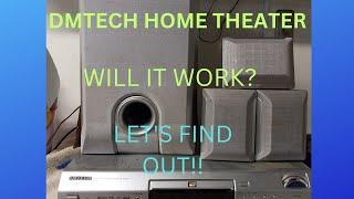 DMTECH all in one home theater system quick test