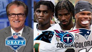 ESPN breaks 2025 NFL Mock Draft: Panthers select Shedeur Sanders at No. 1, Titans pick Travis Hunter