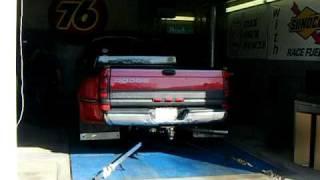 1996 12 valve dodge cummins turbo diesel dyno pull