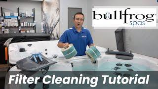 Bullfrog Spas Filter Cleaning Tutorial