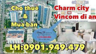 Dự án charm city vincom dĩ an bình dương | cho thuê mua bán từ chủ đầu tư charm city bình dương