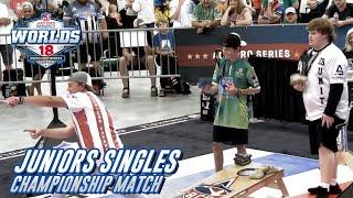 Austin Cameron vs Isaac Hurt - Juniors Singles Championship Match