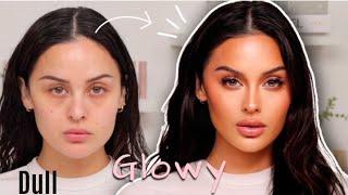 Quick 5 min Glowy Makeup Tutorial l Christen Dominique