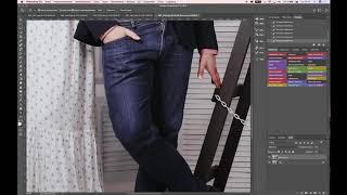 Растягиваем платье в Photoshop. Марионеточная деформация или Puppet warp.