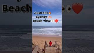 Australia Sydney Beach View #niceweather #piece #australia #beachvibes #sydney #explore #shortvideo