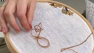 Slow Stitch Embroidery | Interesting Observation and Stitch along