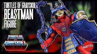 Mattel Masters Of The Universe Turtles of Grayskull Beast Man Figure @TheReviewSpot