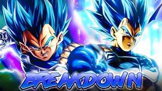 (Dragon Ball Legends) TRANSFORMING SSBE VEGETA LOOKS LIKE A COMBO MACHINE! 200% DAMAGE GUARD?