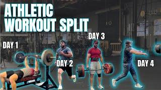 Phase 1 Athletic Training Workout Split