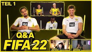 "Reus is really bad!" | FIFA 22 - Q&A with Kobel, Moukoko & Co.!