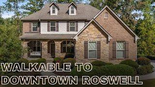 Walkable to Downtown Roswell, Georgia | SOLD