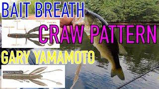 【Bass Fishing】It's craw pattern in this pond 【GARY YAMAMOTO】【BAIT BREATH】